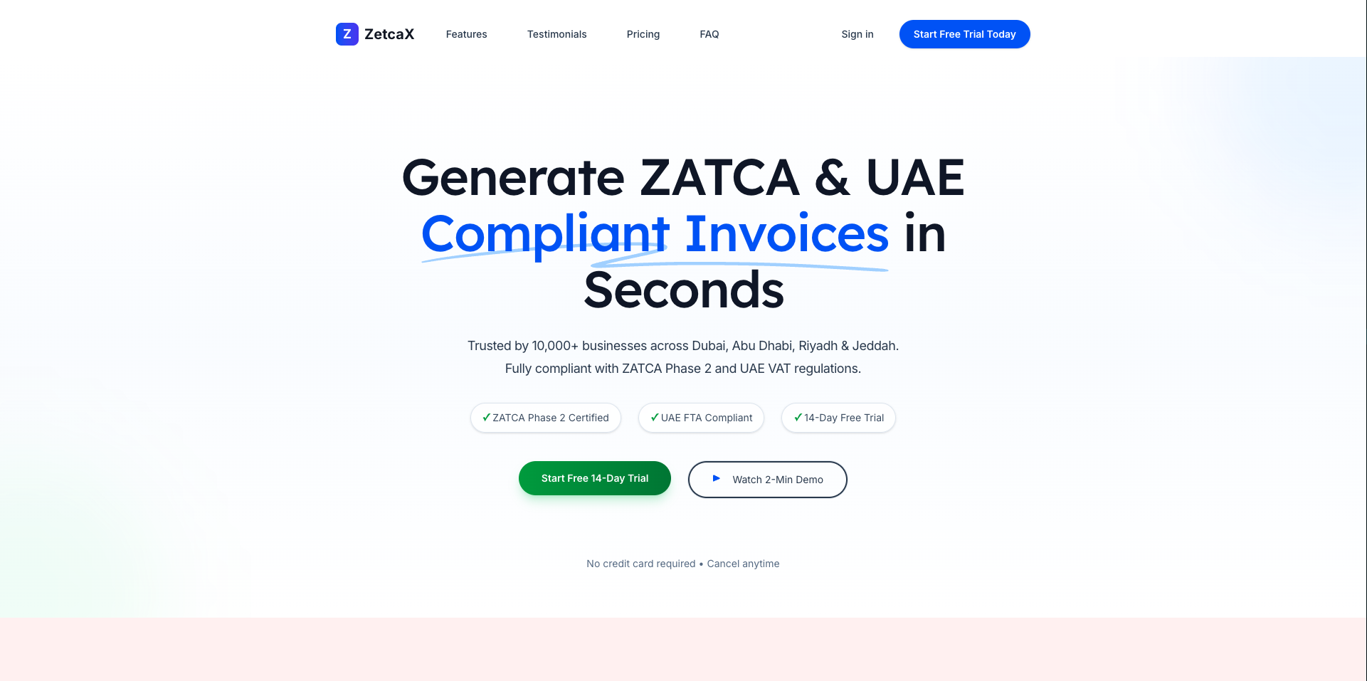 ZatcaX – Invoicing SaaS Platform — Founder. A SaaS platform for managing invoicing and payments for businesses. Built with React, TypeScript, and modern UI librarie…